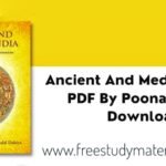 Ancient And Medieval India PDF By Poonam Dalal Download