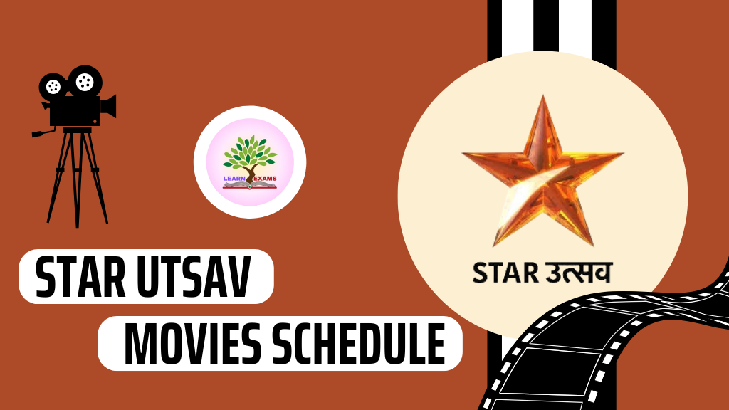 Star utsav movies schedule